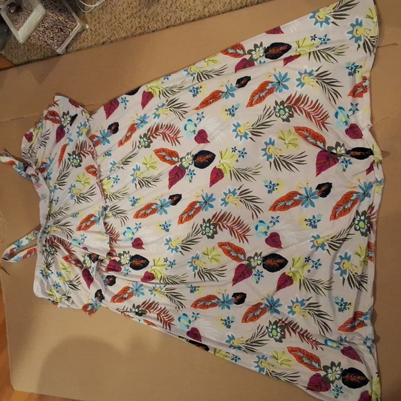 Terra & Sky Dresses & Skirts - Multicolor Terra and sky tropical dress 4x